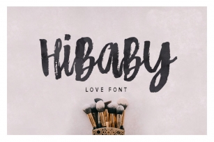 Hibaby Love Font Download