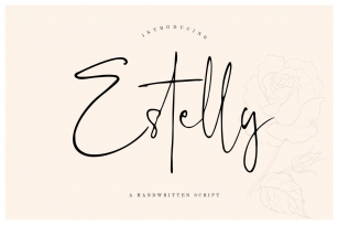 Estelly Stylish Signature Font Download