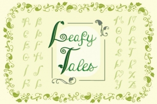 Leafy Tales Font Download