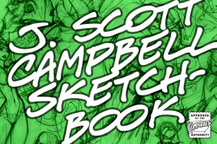 J. Scott Campbell Sketchbook Font Download