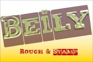 Beily Rough and Stamp Font Download
