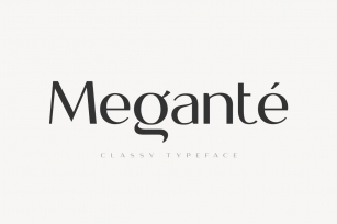 Megante Font Download