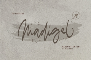 Madigel // Handwritten Font Download
