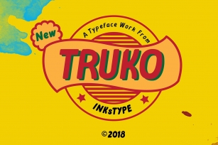 TRUKO-Typeface Font Download