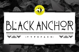 Black Anchor Font Download