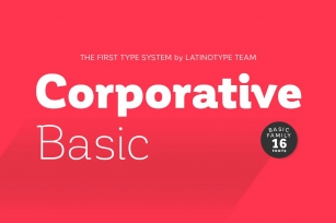 Corporative Basic Family Font Download