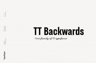 TT Backwards Font Download