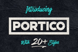 Portico Typeface Font Download