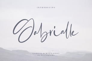 Gabrialle Font Download