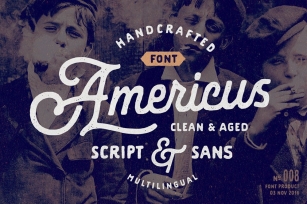 Americus Script  Sans Font Download