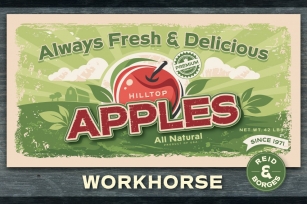 Workhorse Rough Font Download