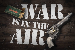 War is in the air Font Download