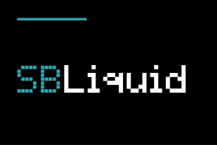 SB Liquid Font Download