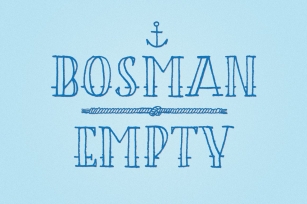 BOSMAN_empty Font Download