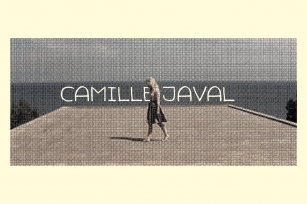 Camille Javal // handdrawn font Font Download