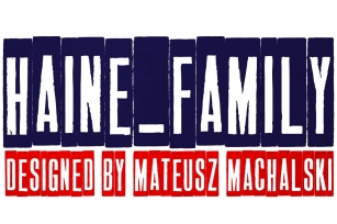 HAINE_FAMILY Font Download
