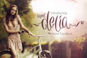 Sweet Delia Hand Typeface Font Download