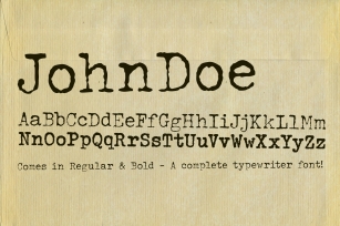 JohnDoe Font Download