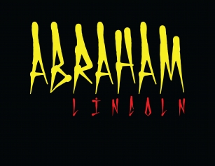 ABRAHAM LINCOLN CAPS Font Download