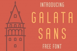 FREE "Galata Sans" Font Download