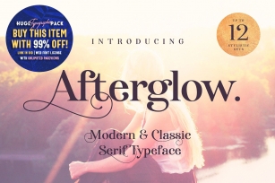 Afterglow Font Download