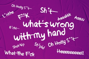 Oh My Hand Scrip Font Download
