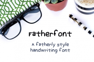 Fatherfont- Fatherly Writing Font Download