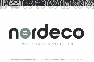 Nordeco Bold Font Download