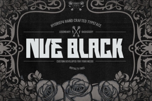 Nue Black Font Download