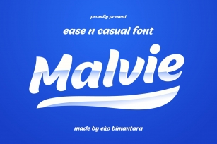 Malvie Fun and Casual Font Download