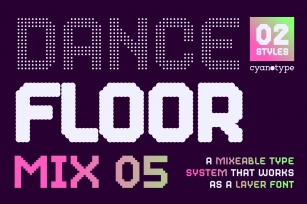Dance Floor Mix 05 Font Download