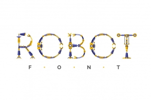 Robot font + Bonus Robots knights Font Download