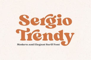 Sergio Trendy Font Download
