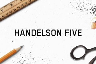 Handelson Five Font Download