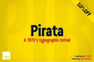Pirata · 50% Off! Font Download