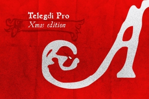 Telegdi Pro Xmas Edition Font Download