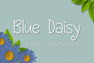 Blue Daisy Font Download