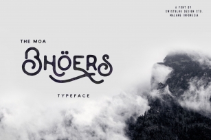 Moabhoers Typeface Font Download