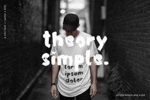 Theory Simple – mini font Font Download