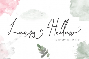 Laura Hellaw a lovely script font Font Download