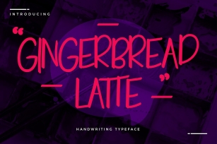 Gingerbread Latte Font Download