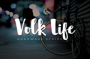 Volk Life Typeface Font Download