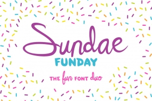 Sundae Funday Family Font Download