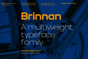 Brinnan Font Download