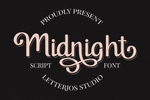 Midnight Script Font Download