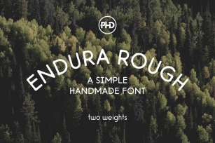 Endura Rough Font Download