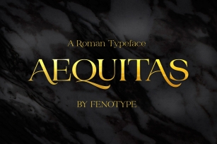 Aequitas Modern Roman Font Download