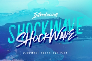 Shockwave SVG Collection ⚡️ Font Download