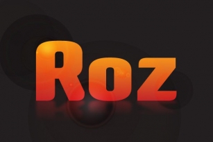 Roz Complete Font Download