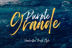 Purple Grande Font Download